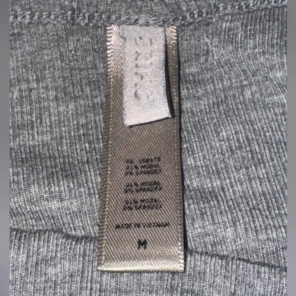 SKIMS Ribbed StretchyGray Maxi Dress Medium - Picture 11 of 11
